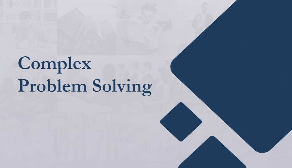 complex problem solving courses