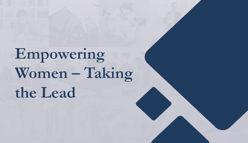 Empowering Women – Taking the Lead